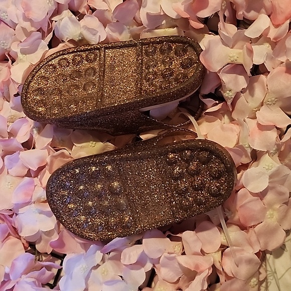 Mini Melissa Rainbow Glitter Jelly sandals - Picture 2 of 3